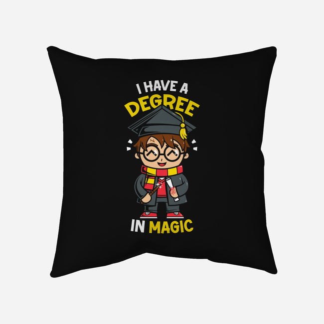 Degree In Magic-None-Removable Cover w Insert-Throw Pillow-krisren28