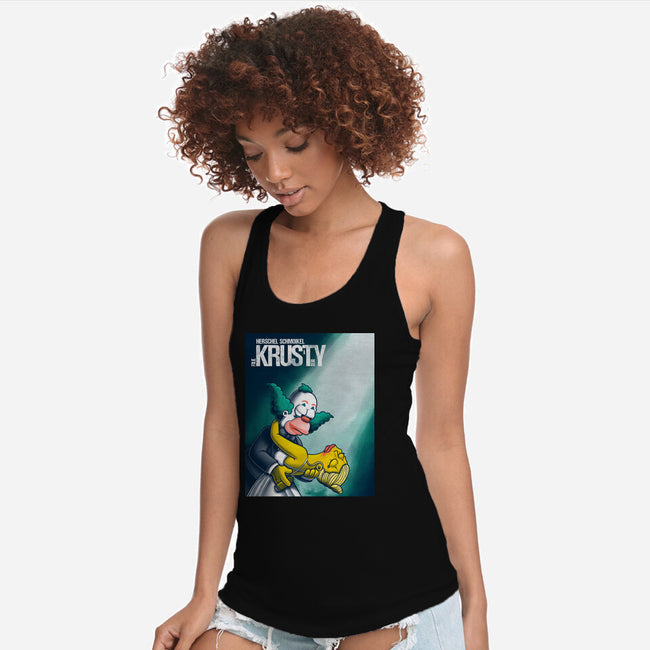 The Clown 2-Womens-Racerback-Tank-trheewood