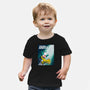 The Clown 2-Baby-Basic-Tee-trheewood