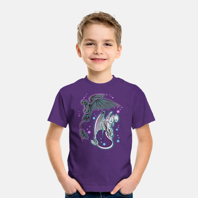 Couple Of Dragons-Youth-Basic-Tee-nickzzarto