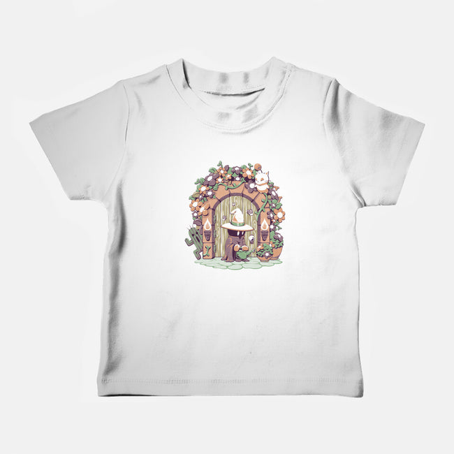 Fantasy Garden-Baby-Basic-Tee-eduely