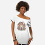 Fantasy Garden-Womens-Off Shoulder-Tee-eduely