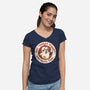 Say Guess What One More Time-Womens-V-Neck-Tee-tobefonseca