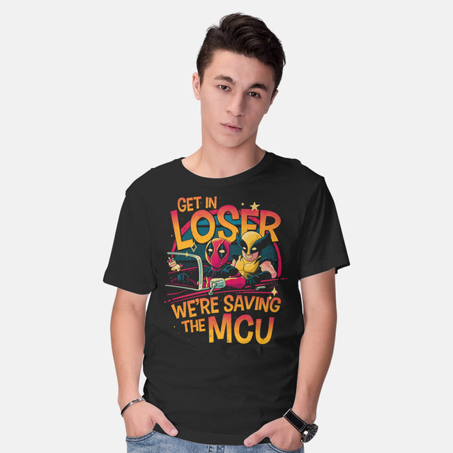 Saving The MCU-Mens-Basic-Tee-teesgeex