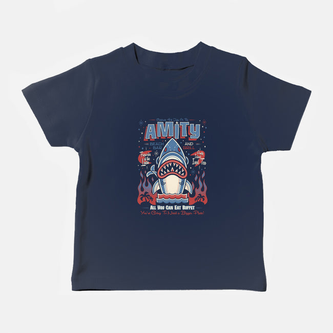 Amity Beach Bar-Baby-Basic-Tee-Nemons