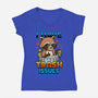 I Have Trash Issues-Womens-V-Neck-Tee-Boggs Nicolas