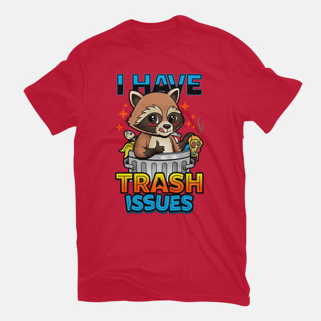 I Have Trash Issues-Mens-Basic-Tee-Boggs Nicolas