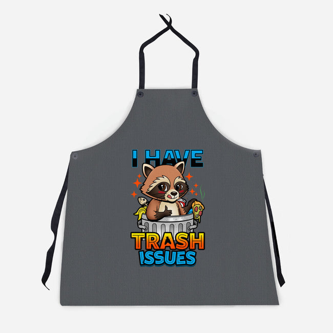 I Have Trash Issues-Unisex-Kitchen-Apron-Boggs Nicolas