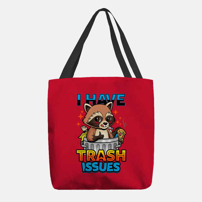 I Have Trash Issues-None-Basic Tote-Bag-Boggs Nicolas