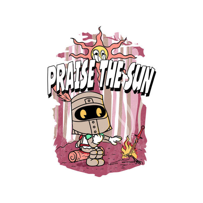 Praise The Sun Retro-None-Glossy-Sticker-Donnie