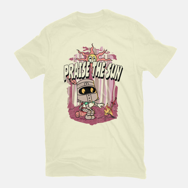 Praise The Sun Retro-Mens-Premium-Tee-Donnie