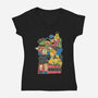 We're From The Nineties-Womens-V-Neck-Tee-turborat14