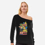 We're From The Nineties-Womens-Off Shoulder-Sweatshirt-turborat14