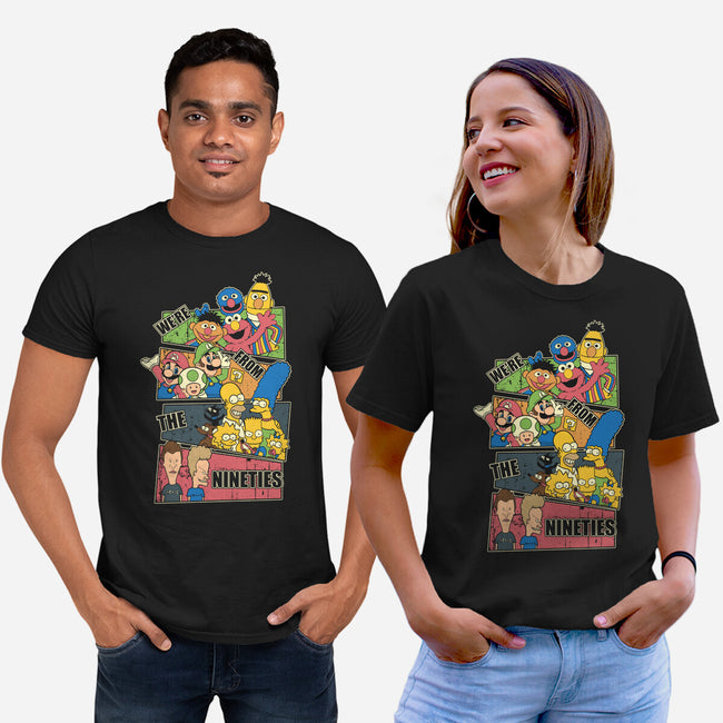 We're From The Nineties-Unisex-Basic-Tee-turborat14