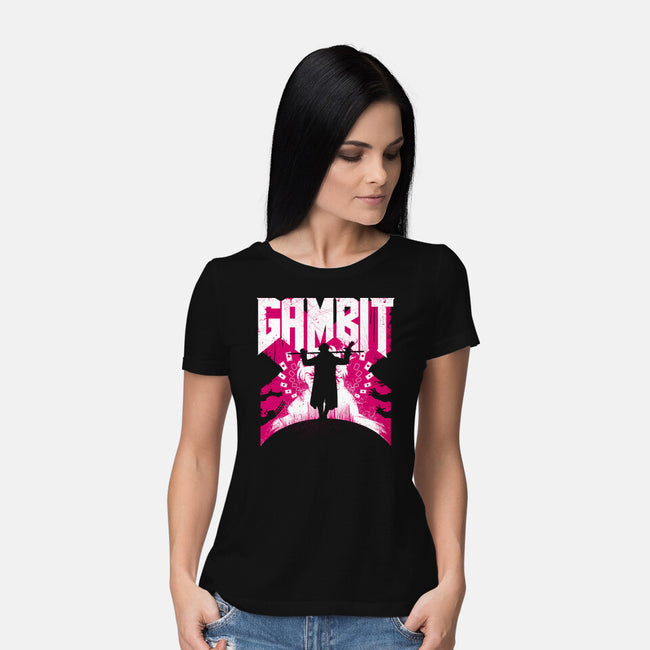 Gam 92-Womens-Basic-Tee-rocketman_art