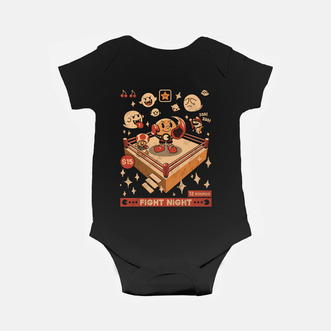 Retro Arcade Showdown-Baby-Basic-Onesie-Heyra Vieira