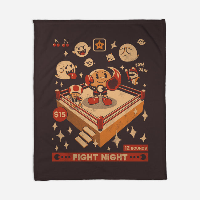 Retro Arcade Showdown-None-Fleece-Blanket-Heyra Vieira