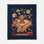 Retro Arcade Showdown-None-Fleece-Blanket-Heyra Vieira