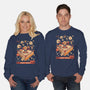 Retro Arcade Showdown-Unisex-Crew Neck-Sweatshirt-Heyra Vieira