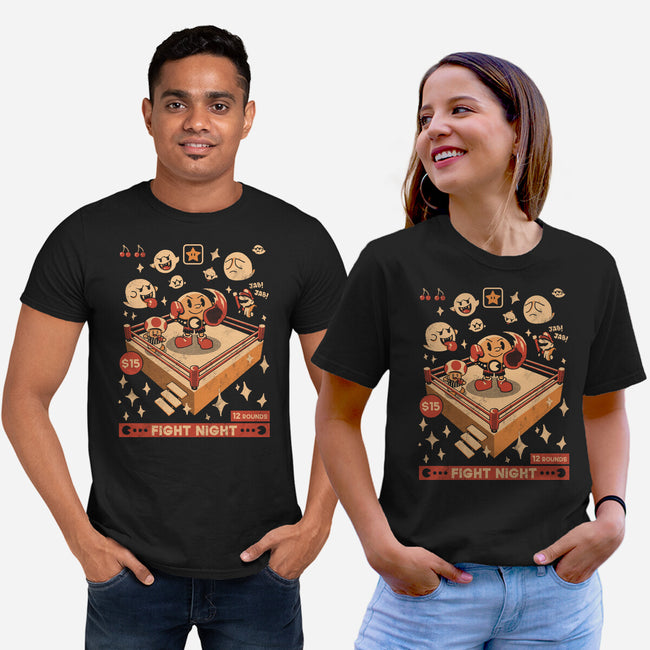 Retro Arcade Showdown-Unisex-Basic-Tee-Heyra Vieira