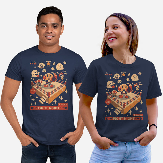 Retro Arcade Showdown-Unisex-Basic-Tee-Heyra Vieira