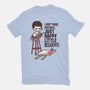 Just Happy Little Accidents-Womens-Fitted-Tee-Wenceslao A Romero