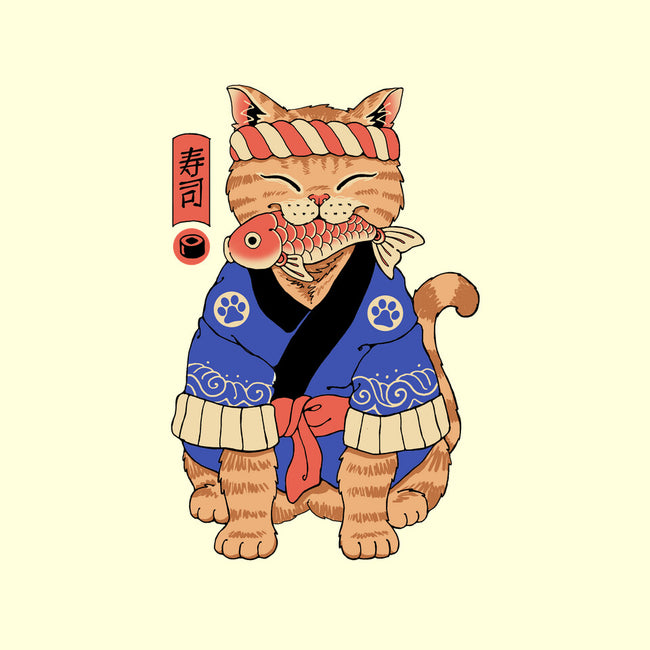 The Sushi Meowster-None-Stretched-Canvas-vp021