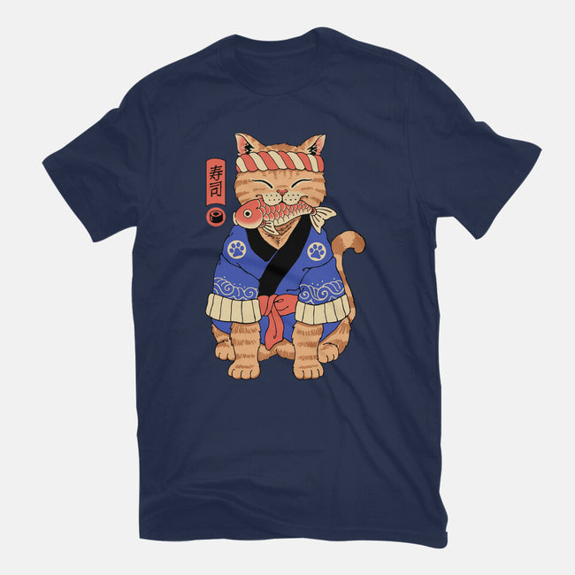 The Sushi Meowster-Youth-Basic-Tee-vp021