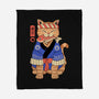 The Sushi Meowster-None-Fleece-Blanket-vp021