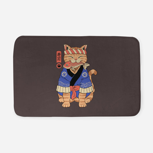 The Sushi Meowster-None-Memory Foam-Bath Mat-vp021