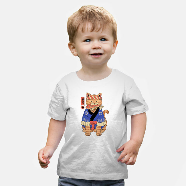 The Sushi Meowster-Baby-Basic-Tee-vp021