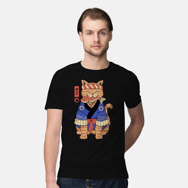 The Sushi Meowster-Mens-Premium-Tee-vp021