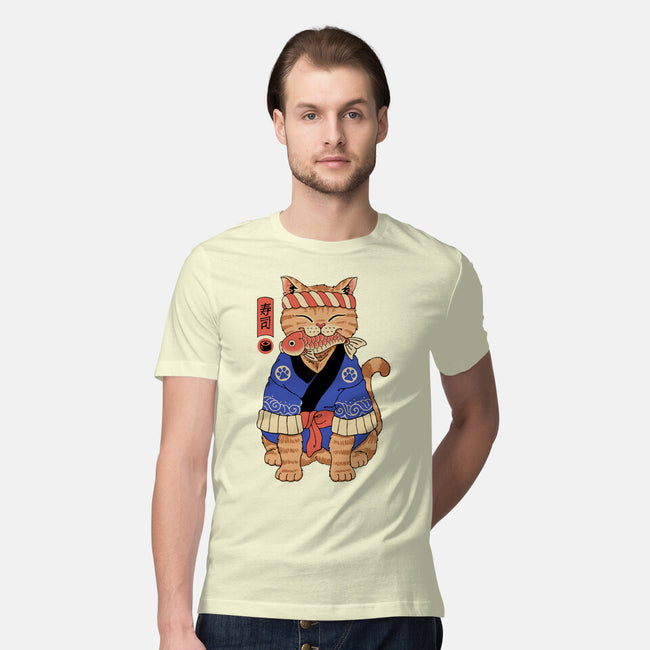 The Sushi Meowster-Mens-Premium-Tee-vp021