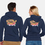 Summer Cat-Unisex-Zip-Up-Sweatshirt-OnlyColorsDesigns