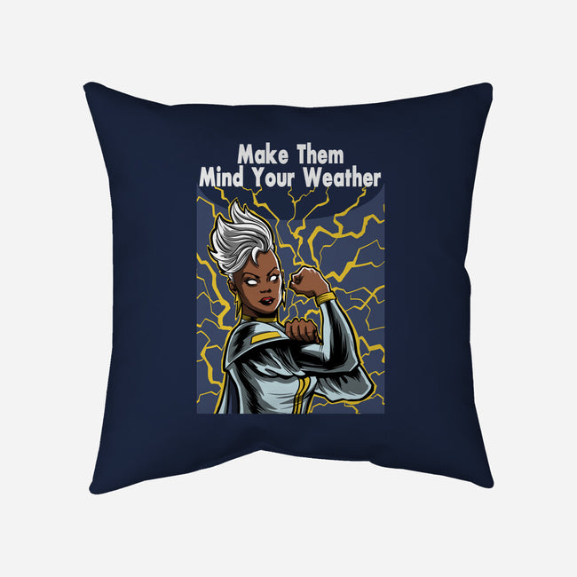 Storm Can Do It-None-Removable Cover-Throw Pillow-zascanauta