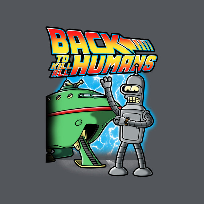 Back To Kill All Humans-None-Glossy-Sticker-Barbadifuoco