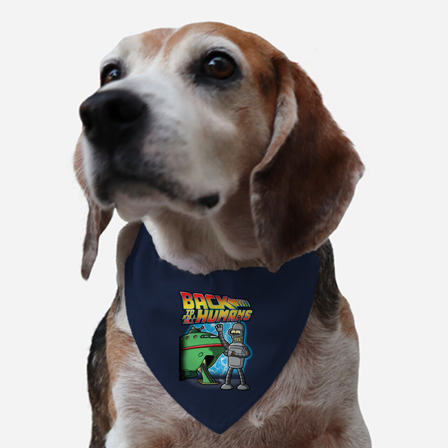 Back To Kill All Humans-Dog-Adjustable-Pet Collar-Barbadifuoco