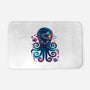 Space Octopus Galaxy-None-Memory Foam-Bath Mat-NemiMakeit