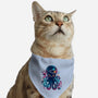 Space Octopus Galaxy-Cat-Adjustable-Pet Collar-NemiMakeit