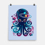 Space Octopus Galaxy-None-Matte-Poster-NemiMakeit