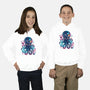 Space Octopus Galaxy-Youth-Pullover-Sweatshirt-NemiMakeit