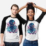 Space Octopus Galaxy-Unisex-Baseball-Tee-NemiMakeit