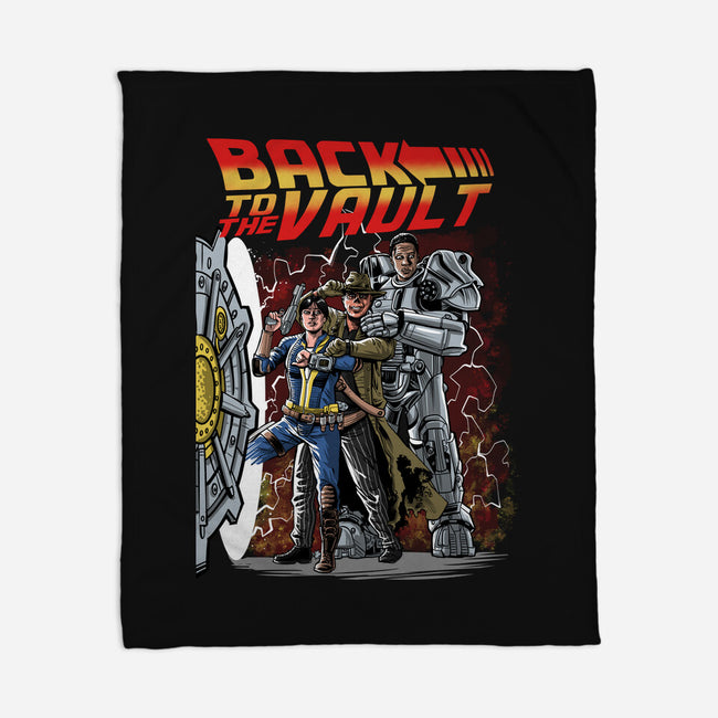 Back To The Vault-None-Fleece-Blanket-zascanauta