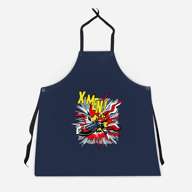 X-Pop-Unisex-Kitchen-Apron-rocketman_art