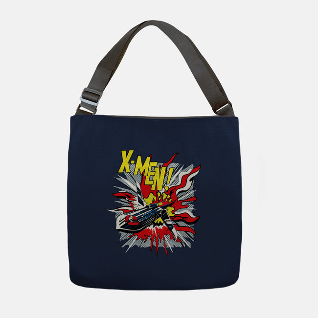 X-Pop-None-Adjustable Tote-Bag-rocketman_art