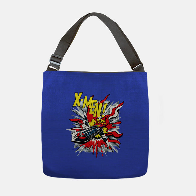 X-Pop-None-Adjustable Tote-Bag-rocketman_art