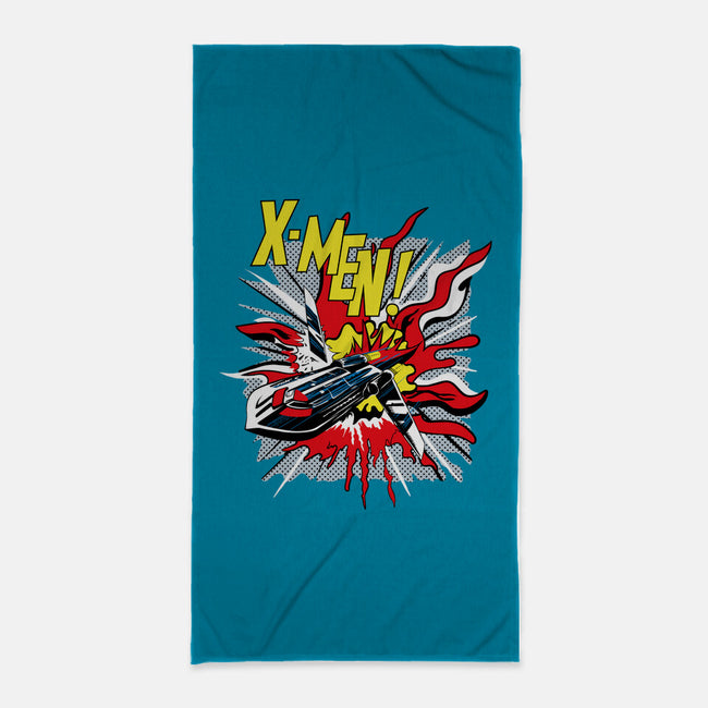 X-Pop-None-Beach-Towel-rocketman_art