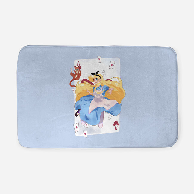 Wonderland Card-None-Memory Foam-Bath Mat-Rayuzu