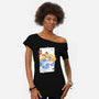 Wonderland Card-Womens-Off Shoulder-Tee-Rayuzu