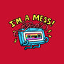 A Mess In The 90s-None-Glossy-Sticker-Wenceslao A Romero